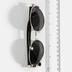 Oval Metal Sunglasses