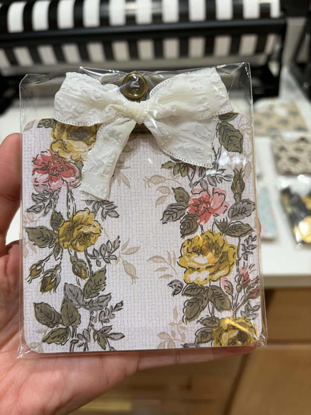 Mini Clipboard Notepad W/Pen