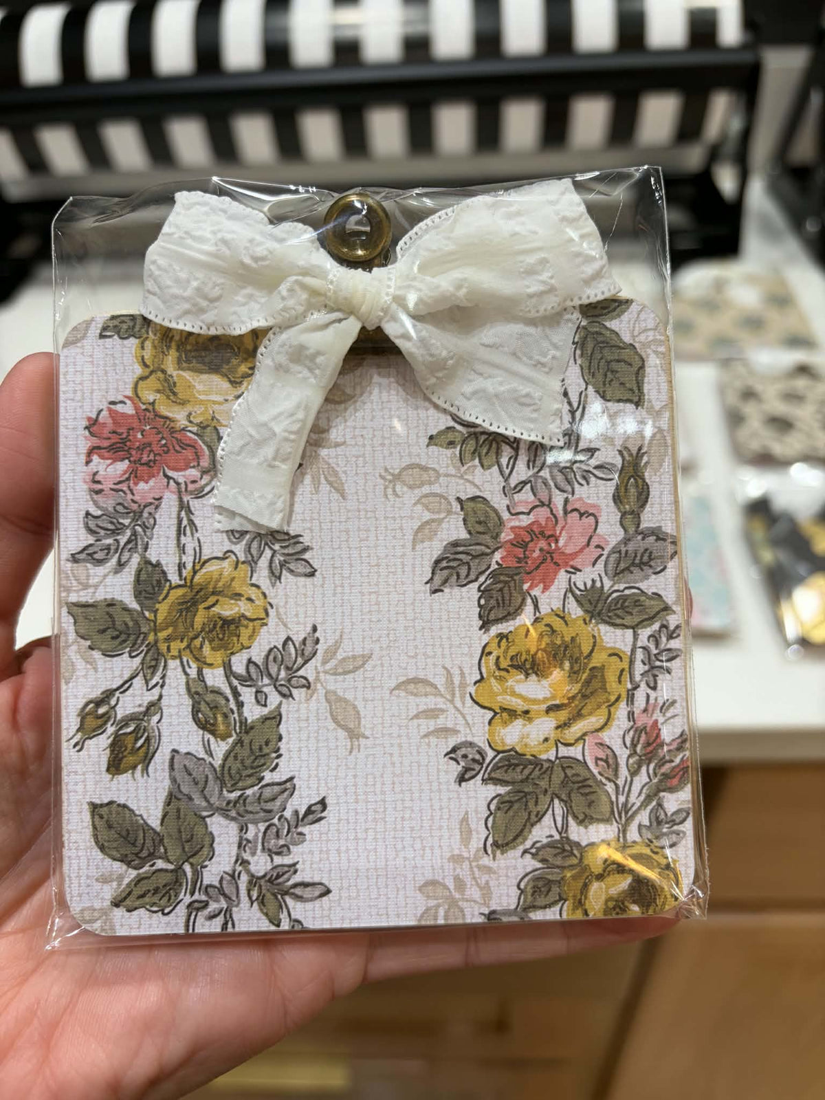 Mini Clipboard Notepad W/Pen