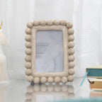 Sandstone Beaded Picture Frame, 4x6