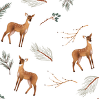 Baby Muslin Swaddle Blanket 47x47 Oh Deer