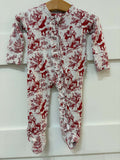 Santa Ruffle Footie