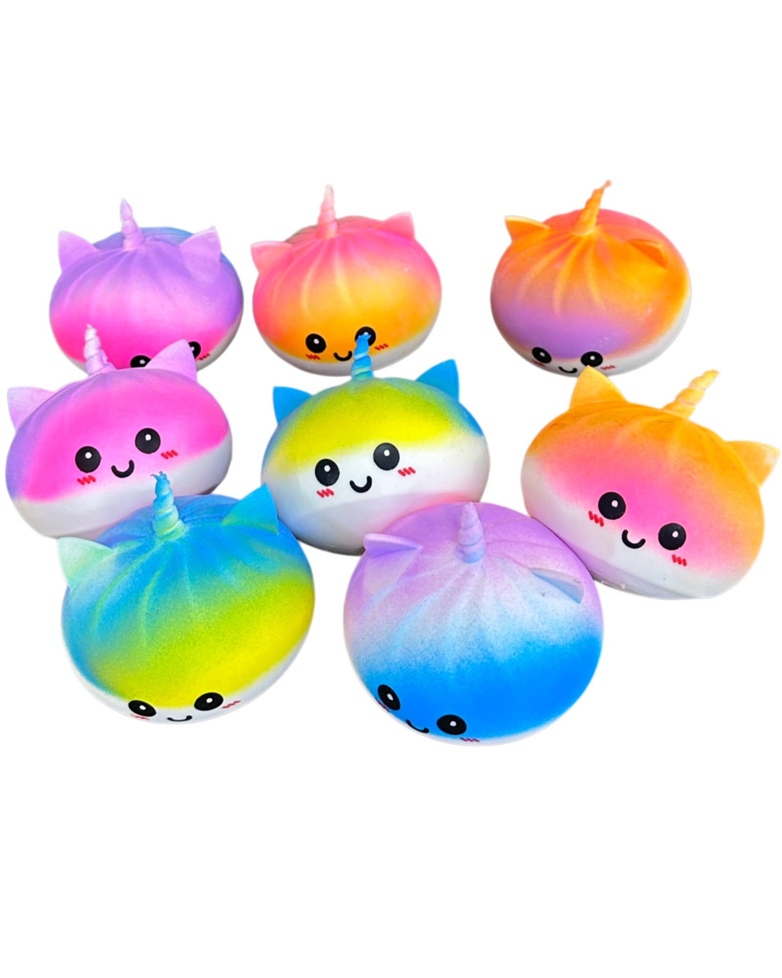 Unicorn Cat Dumpling Squishy Toy