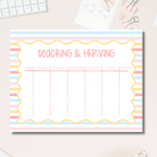 Teacher Planner Pad