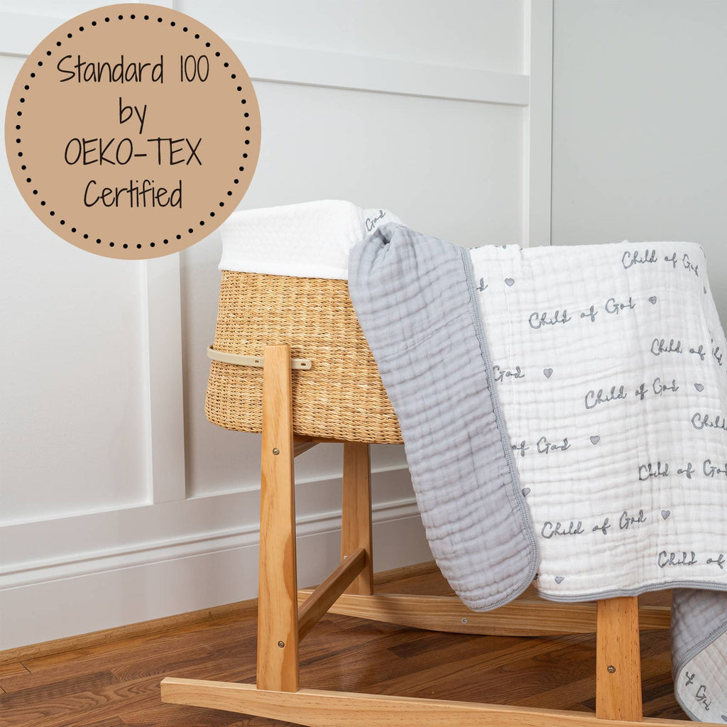Muslin Quilt Baby & Kids Blanket Child Of God
