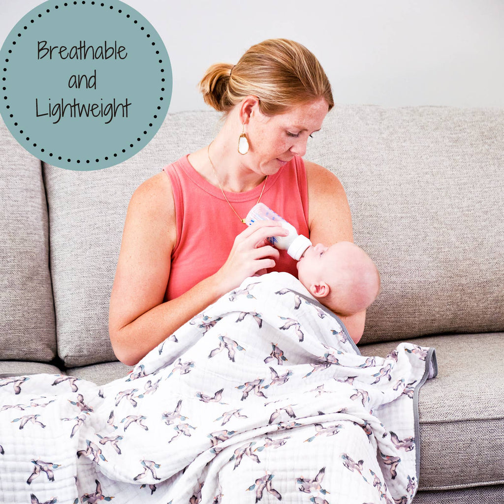 Muslin Quilt Baby & Kids Blanket Quackin'up