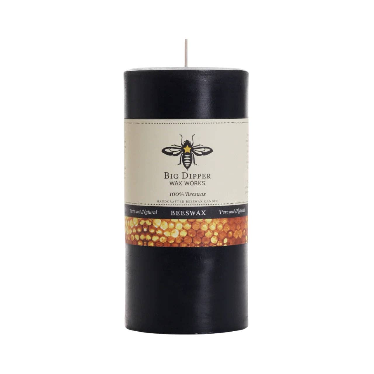 Pillar Candles – 100% Pure Beeswax – Multiple Sizes & Colors
