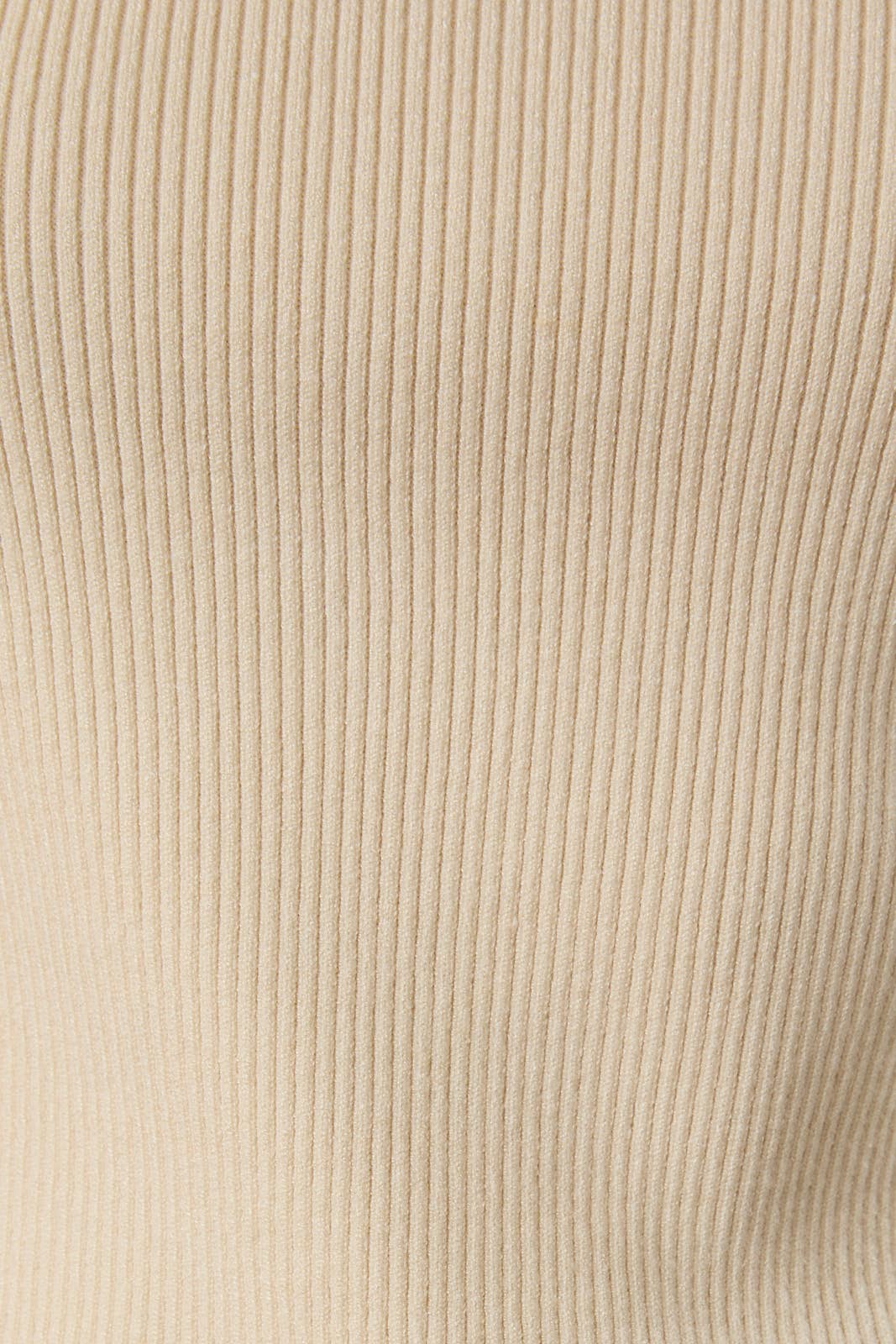 ROUND NECK HALF SLEEVE BACK TIE KNIT TOP