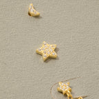 Stars & Moon Earring Set