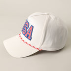 USA Patch Rope Trucker Hat