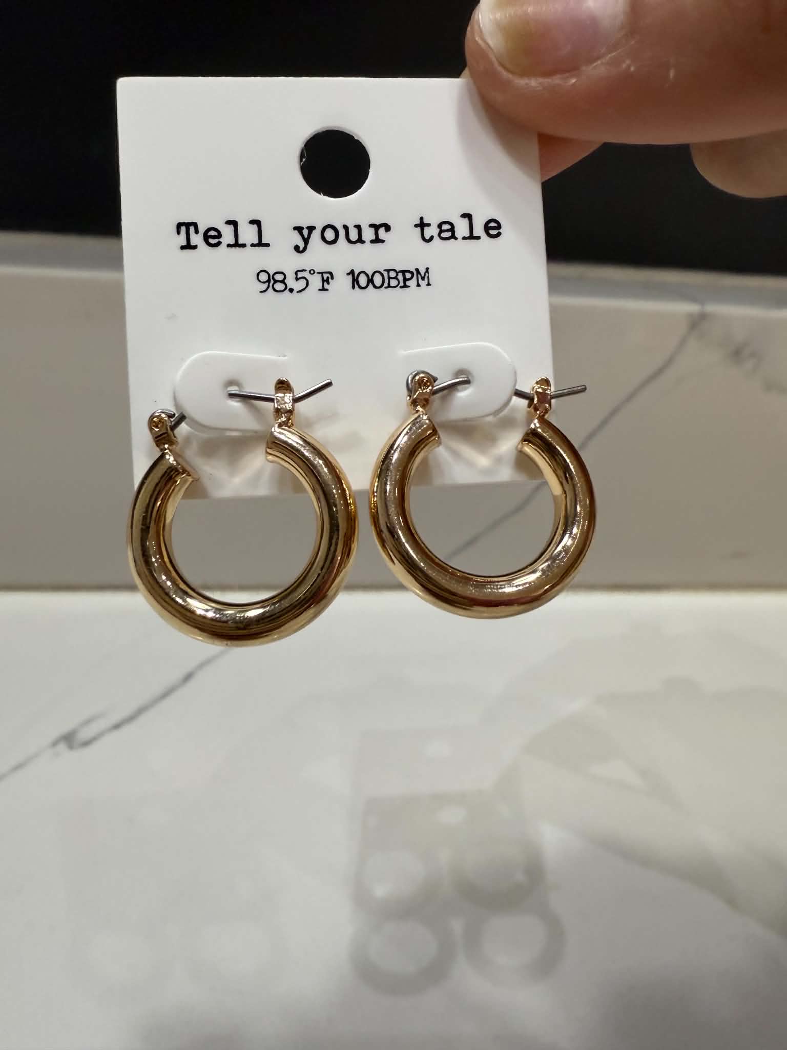Gold Hoop