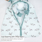 Organic Cotton Sleep Sack 0.5 TOG Quackin' Up Mallard Duck