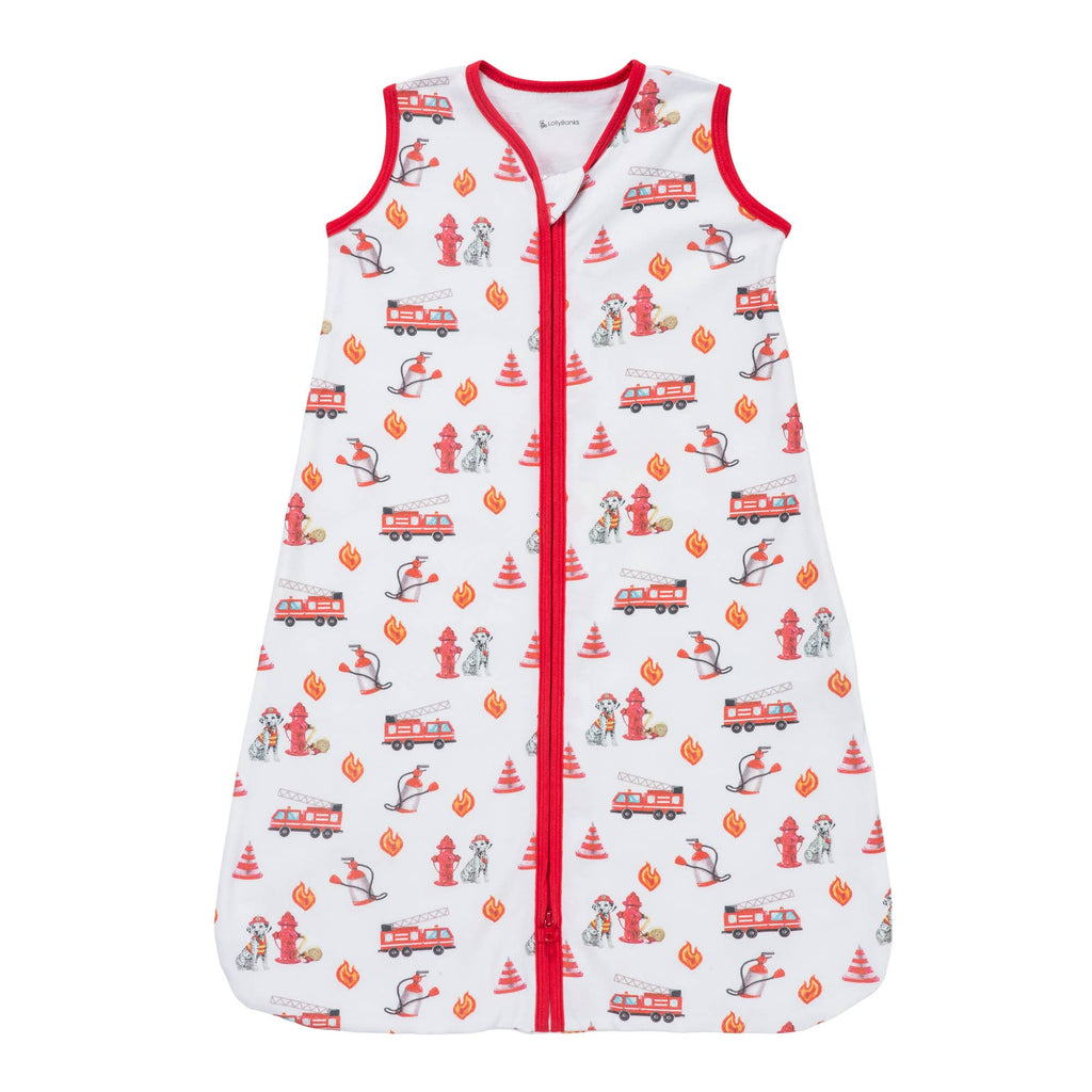 Organic Cotton Sleep Sack 0.5 TOG Firehouse Fido