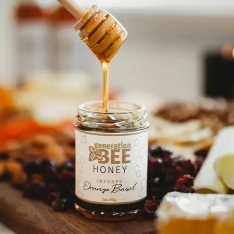 Flavor Infused Honey Gift Set - 3 oz Glass Jars - Set of 3