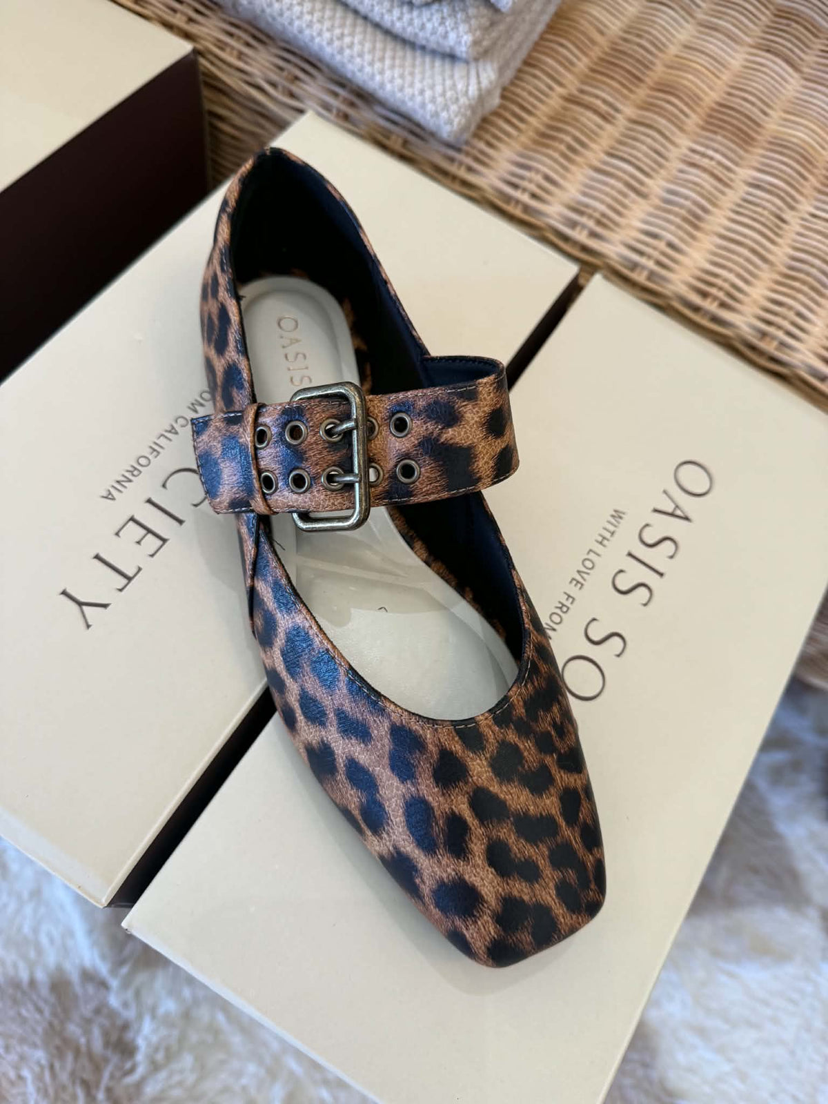 Leopard Ballet Flat