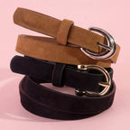 Black & Brwn Belt Set