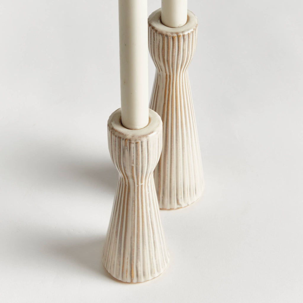 Lesley Taper Holders, Set of 2