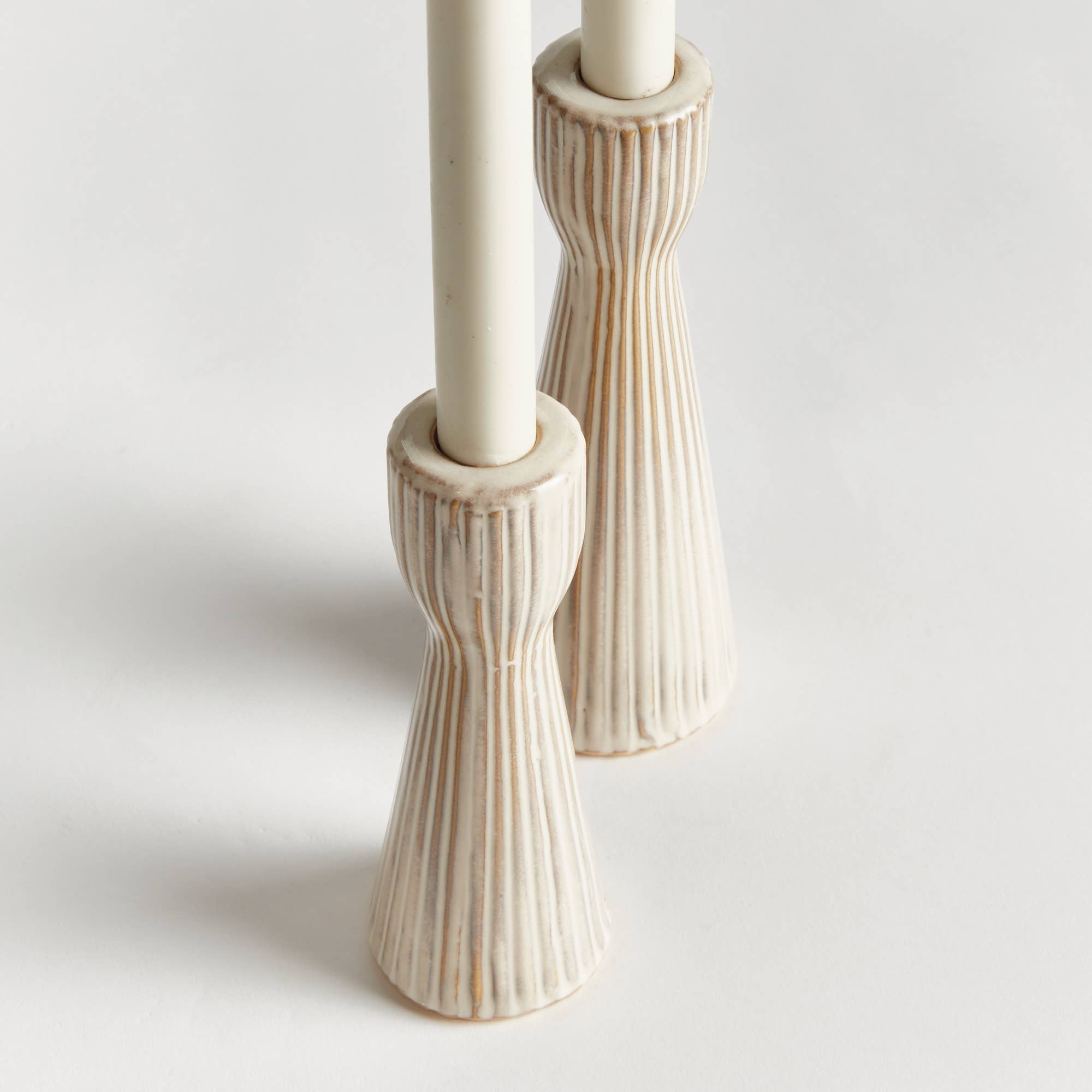 Lesley Taper Holders, Set of 2
