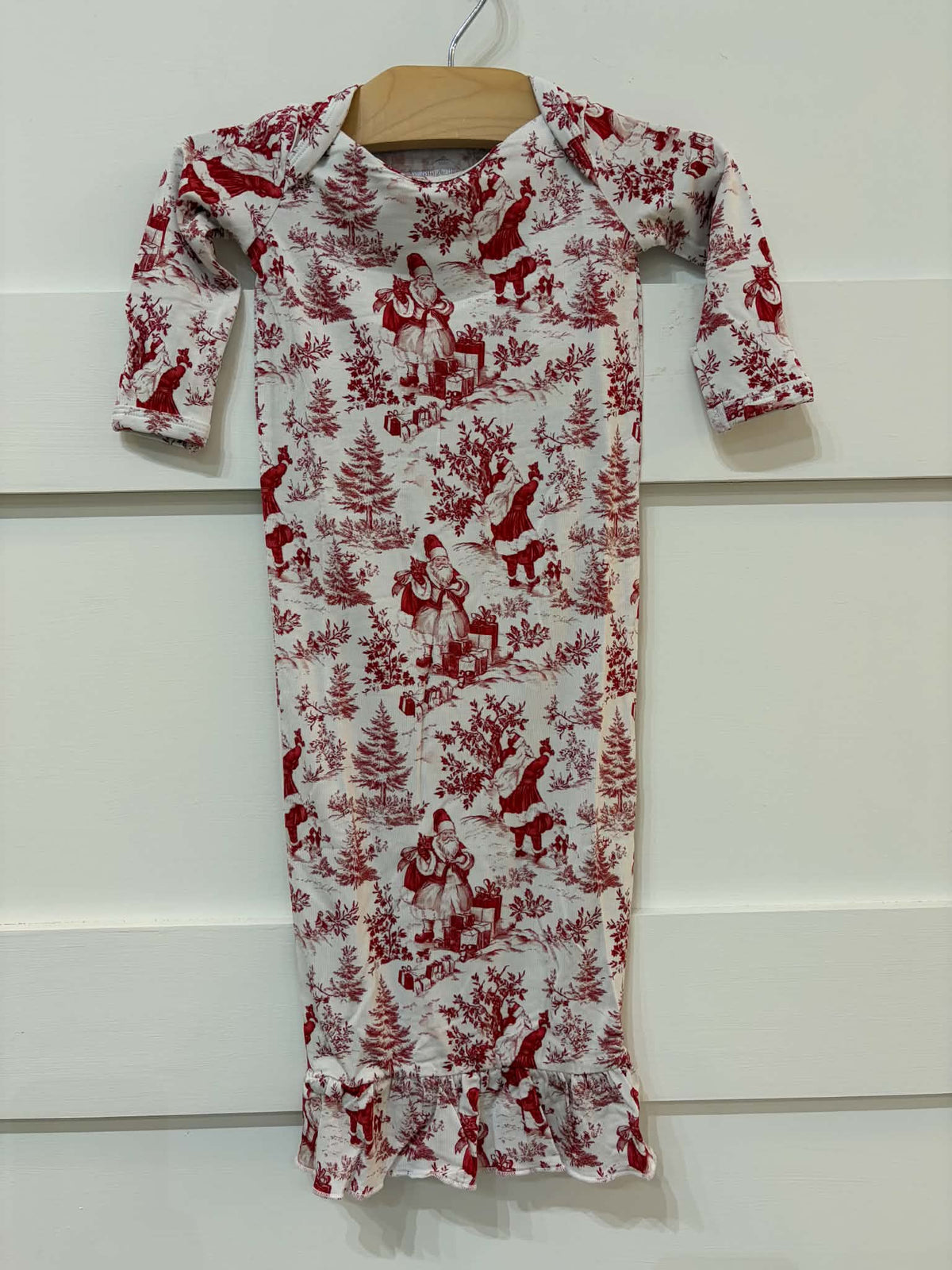 Santa Toile Gown