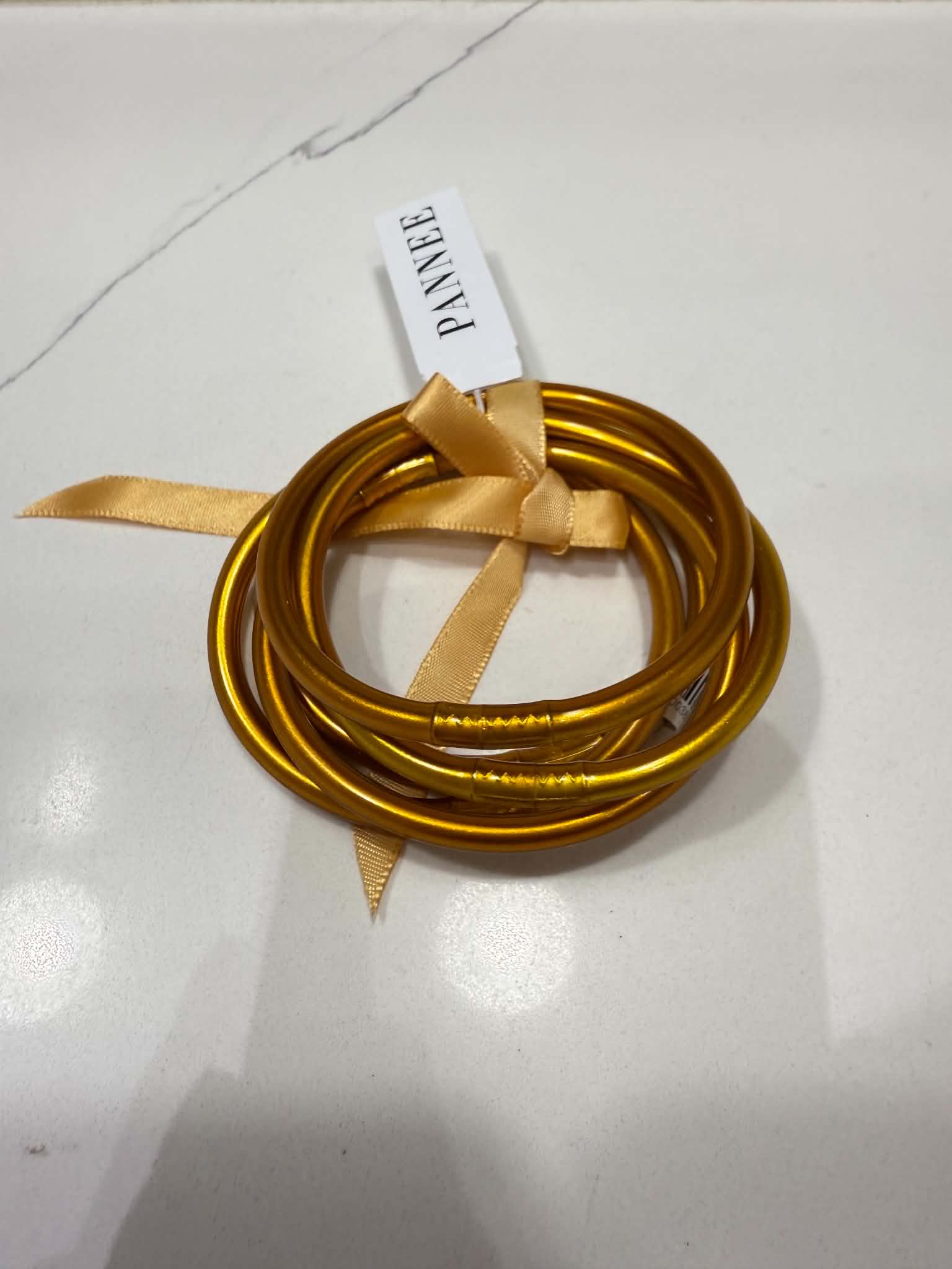 Gold Bangle Set