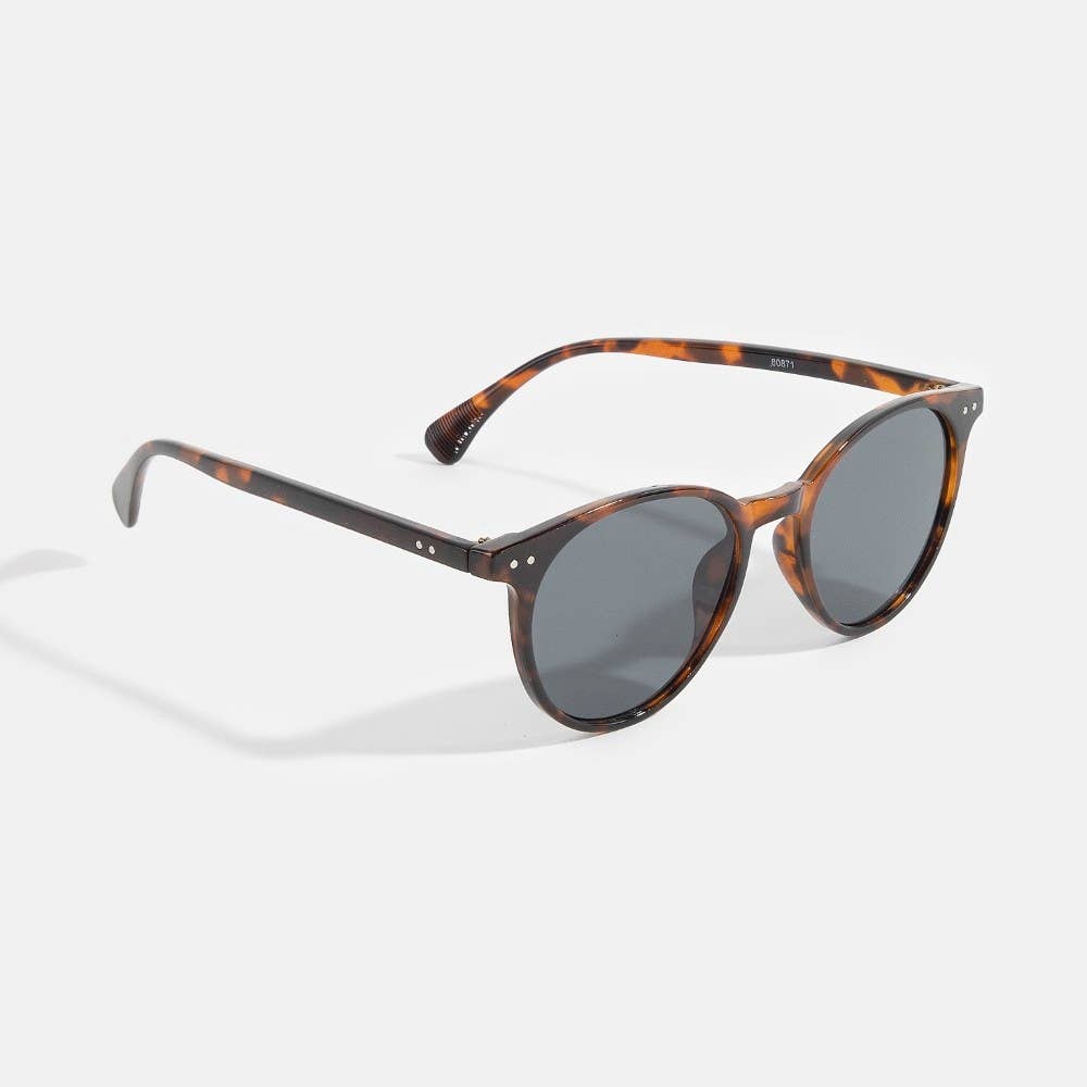 Round Double Bridge Sunglasses