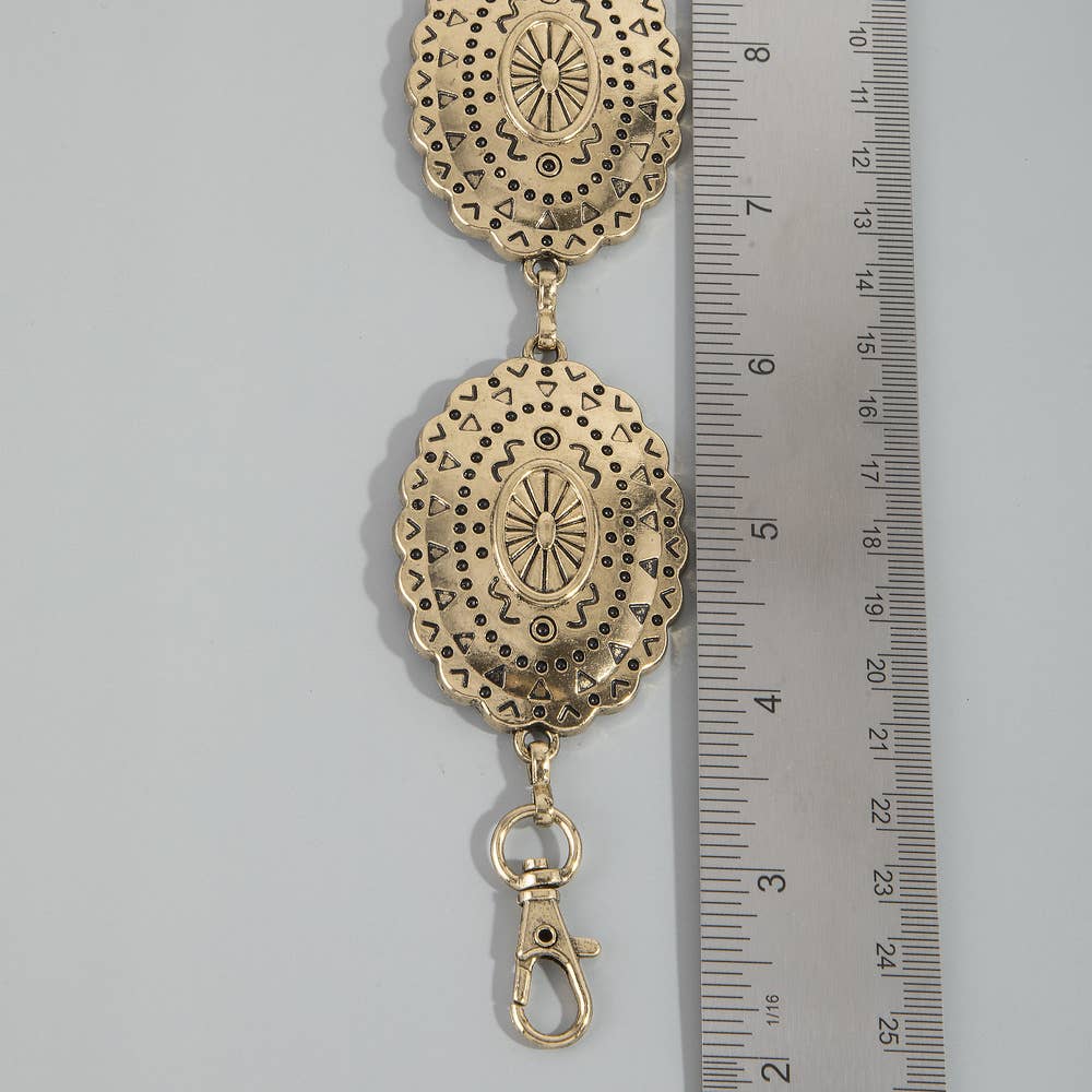 Concho Chain Belt