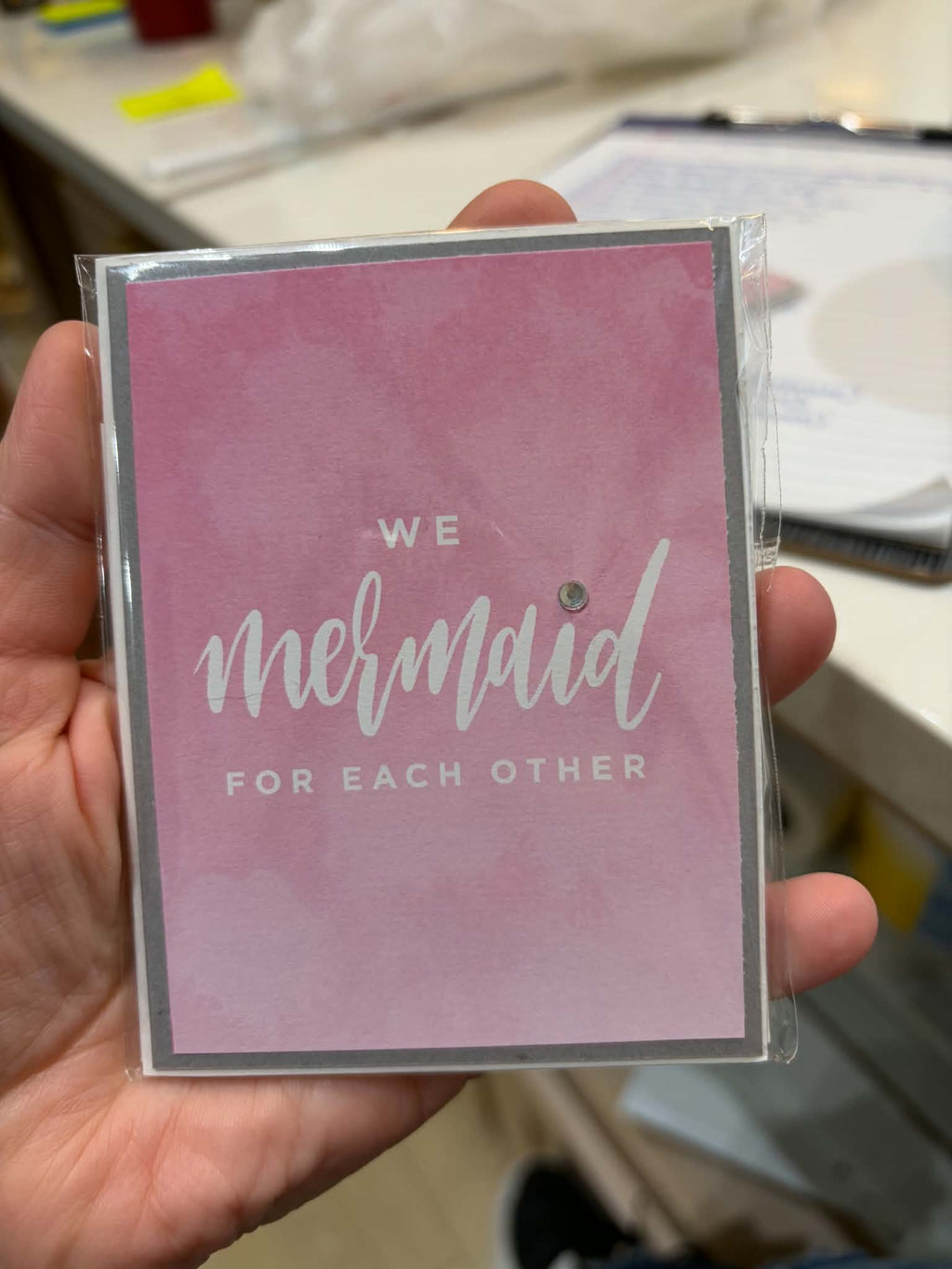 Mermaid Gift Card Holder