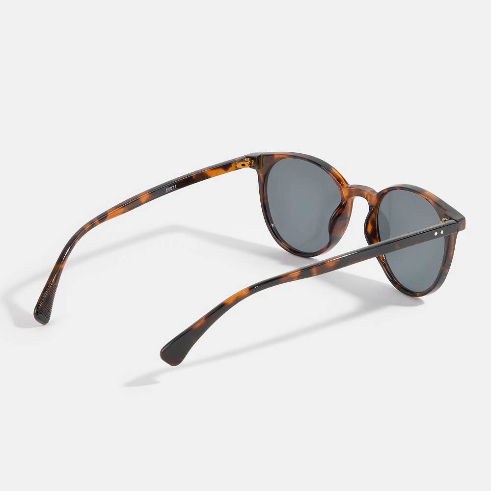 Round Double Bridge Sunglasses