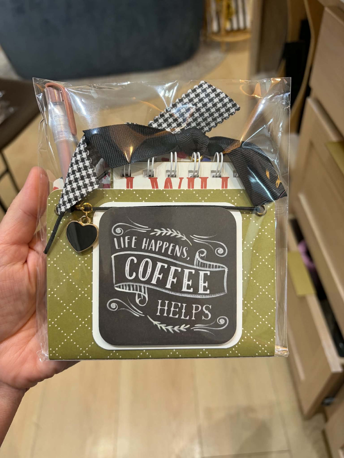 Accordion Pkt Gift Set-Coffee