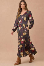 Vintage Floral Dress