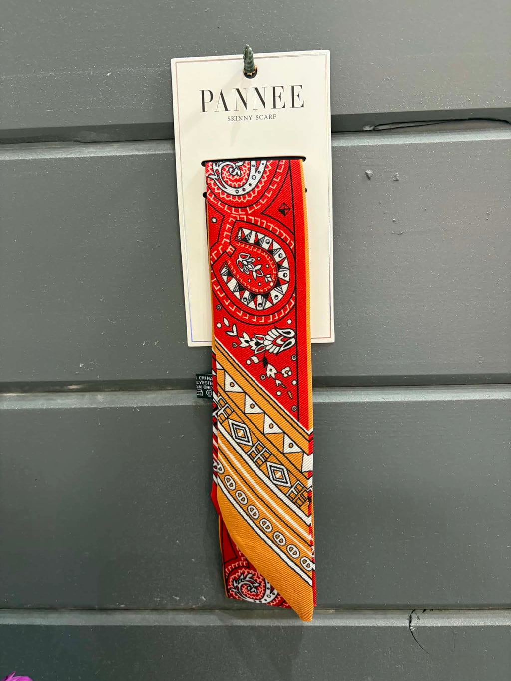 Pannee Skinny Scarf