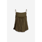 Cami Top With Bubble Hem