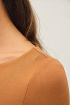 BOAT NECK LS TOP