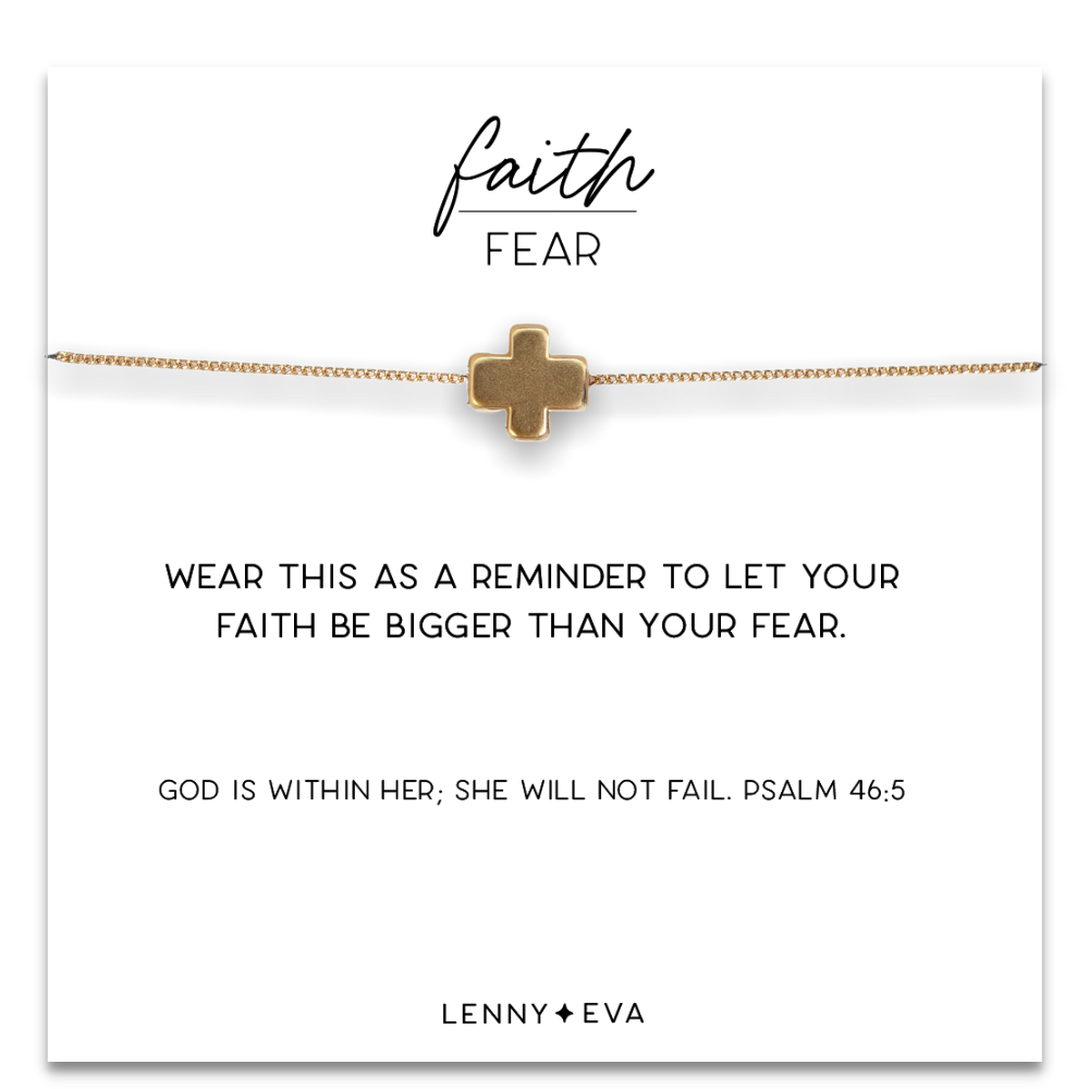 Faith Over Fear Necklace