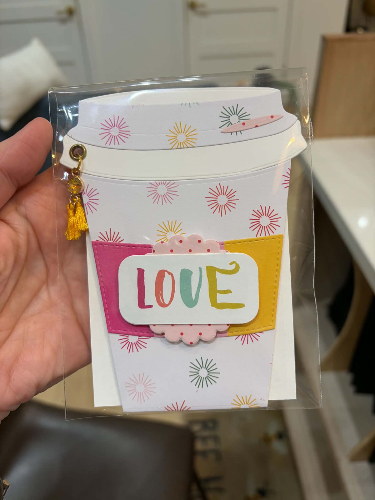 Cup Gift Card Holder