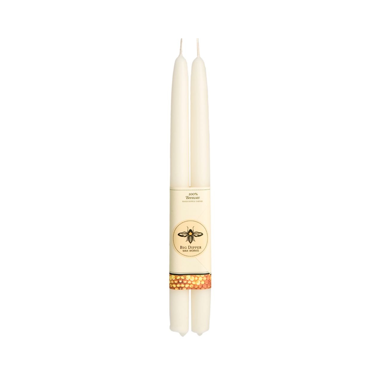 Taper Candles – 100% Pure Beeswax – Hand-Dipped