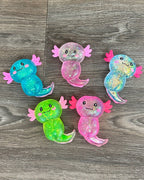 Glitter Cute Salamander Squishy Slow Rising Toy