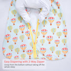 Organic Cotton Sleep Sack 0.5 TOG The Sky Is The Limit