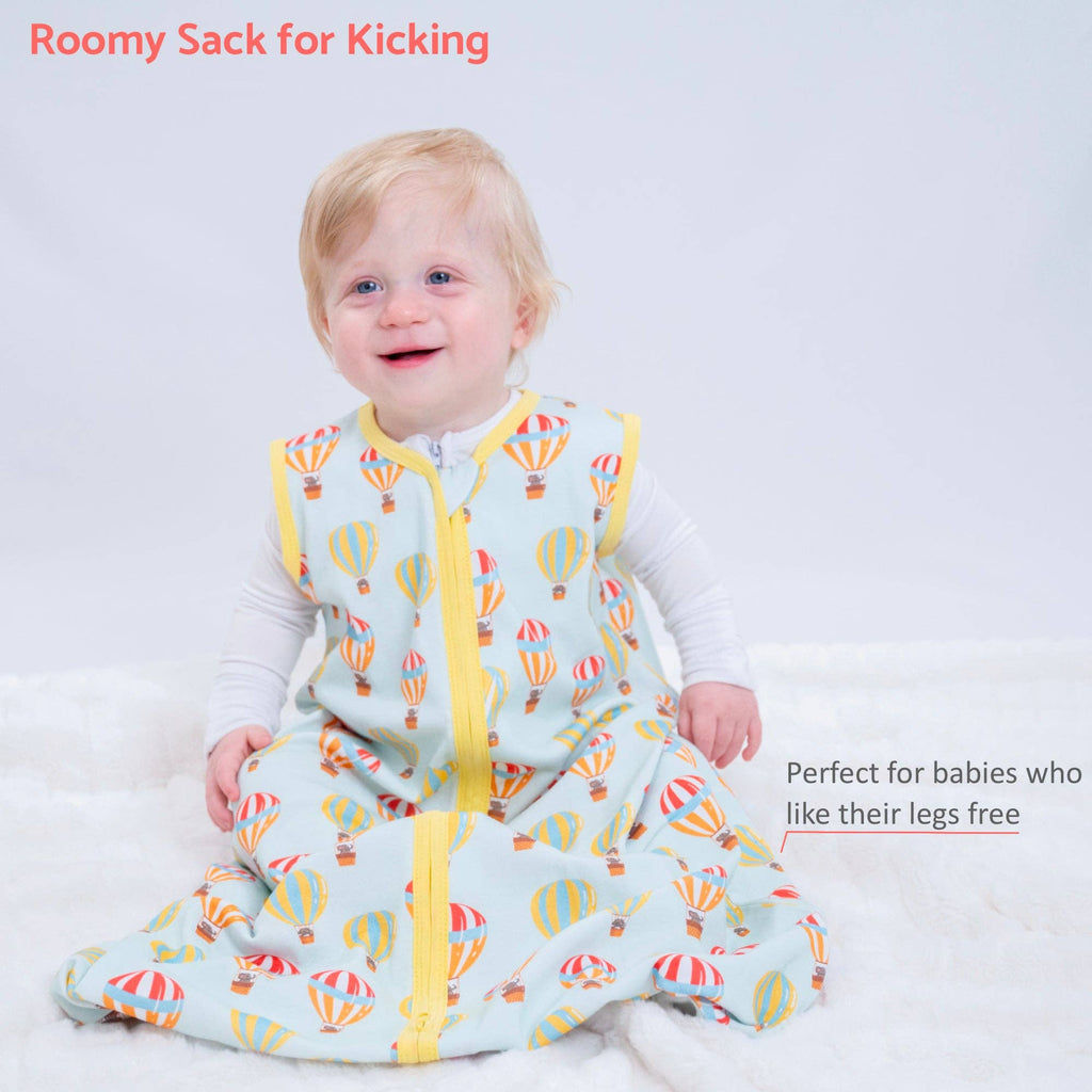 Organic Cotton Sleep Sack 0.5 TOG The Sky Is The Limit