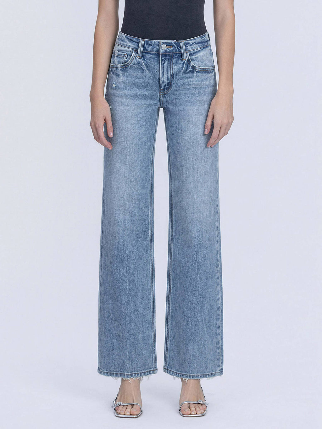 MR LIGHT SLIM WIDE JEANS