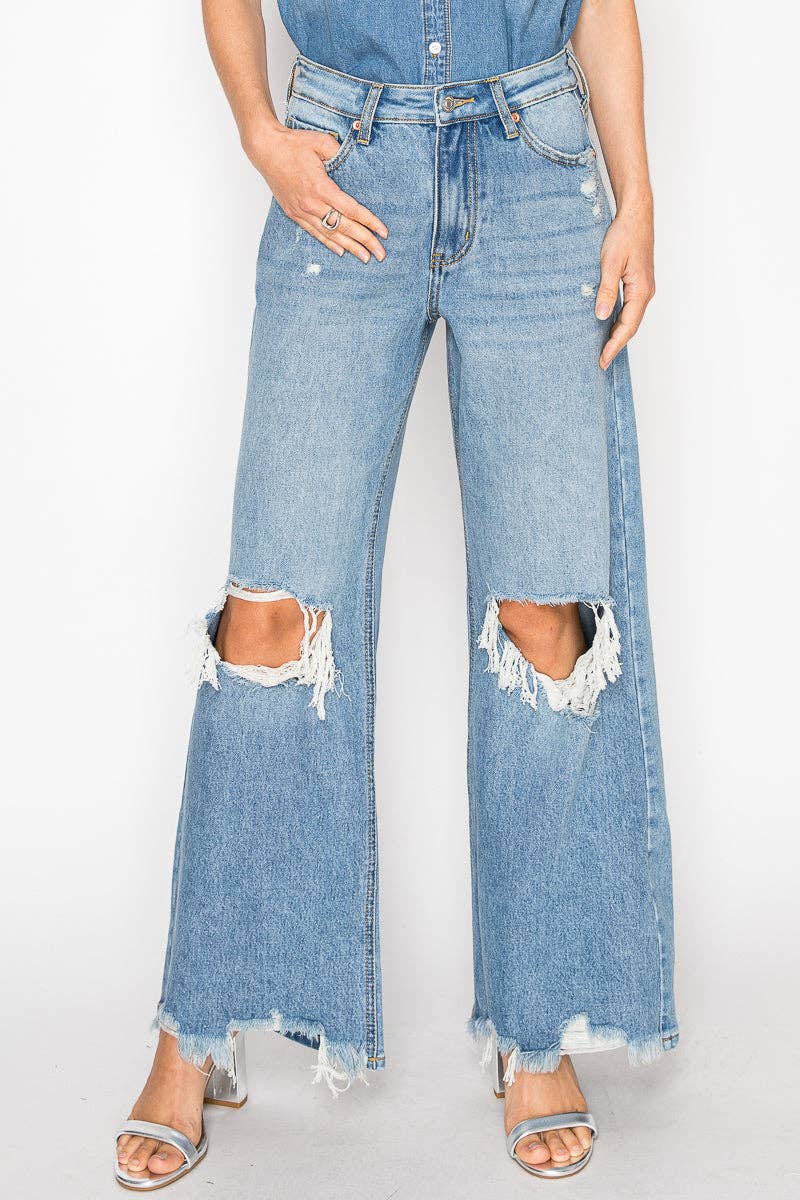 HR RELAXED FLARE JEANS