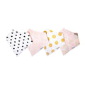 Blush Bandana Bib Set