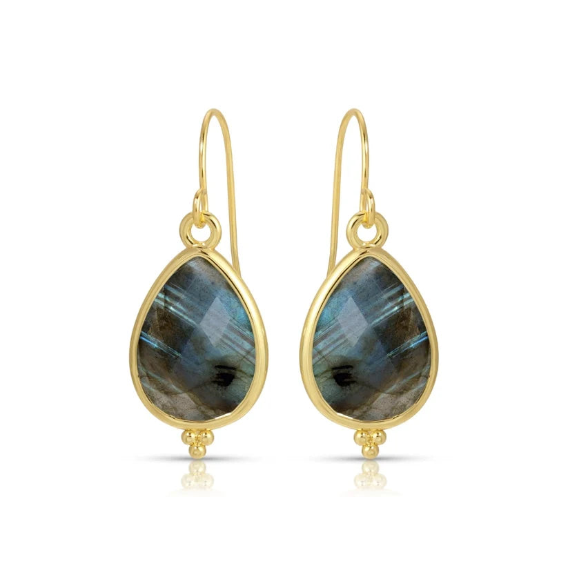 Teardrop Stone Earrings