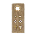 Cross Velvet Stud Gift Set