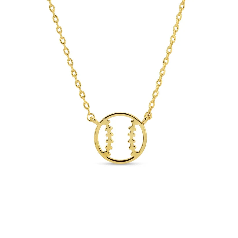 Game Day Baseball Necklace