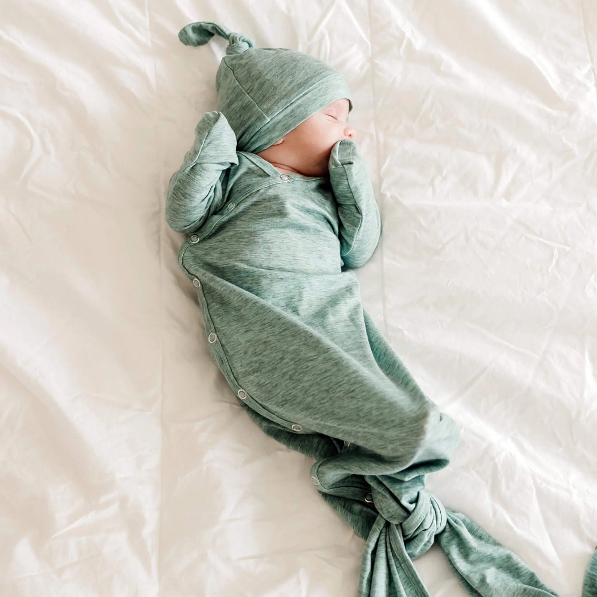 Emerson Newborn Knotted Gown