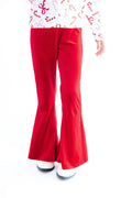 Red Velvet Bell Leggings