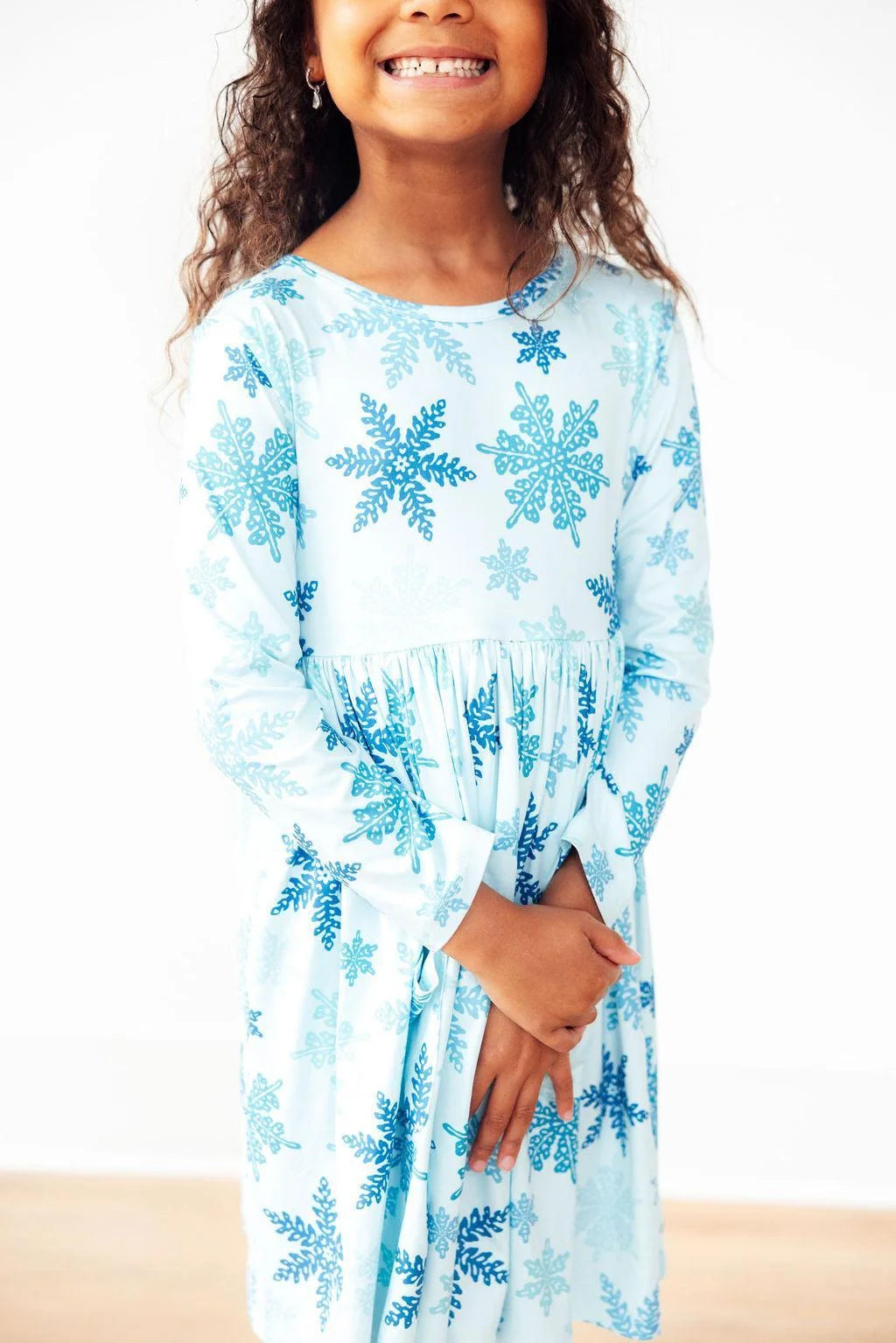 Winter Wonderland Pocket Twirl Dress