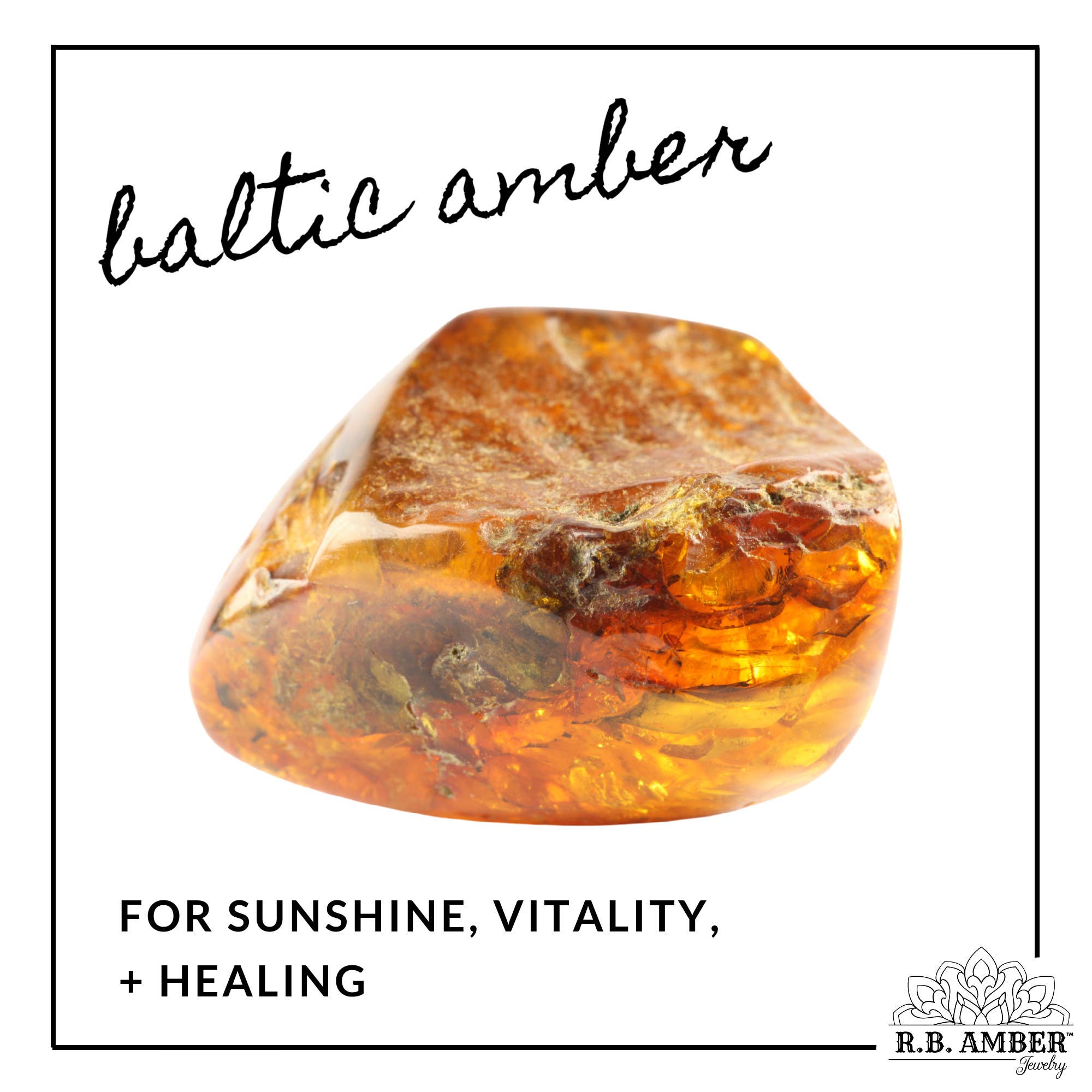 Dark Cognac Baltic Amber Necklace