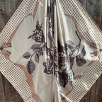 Tan and Cream Wild Rag